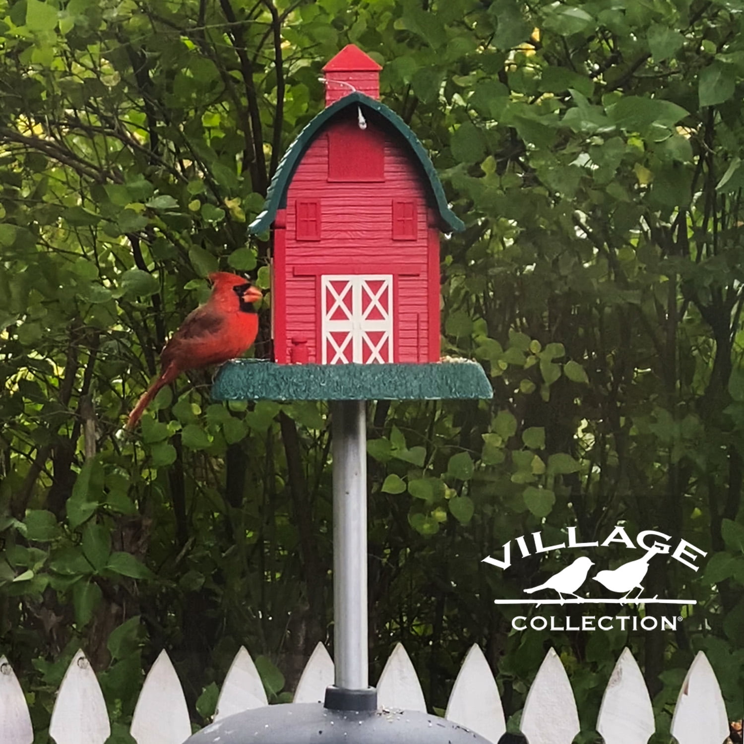 Red Barn Hopper Bird Feeder, 5 lb. Capacity