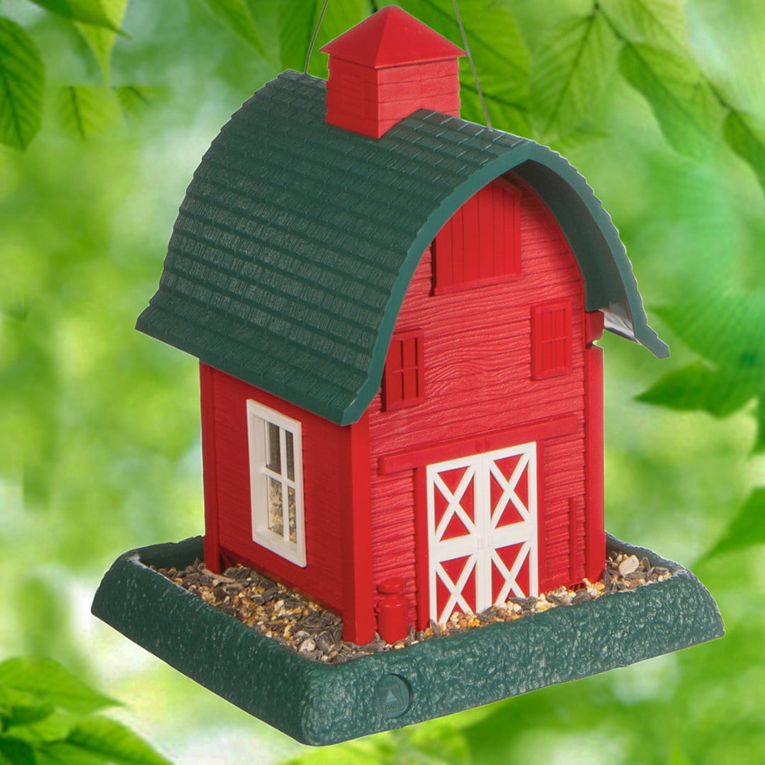 Red Barn Hopper Bird Feeder, 5 lb. Capacity