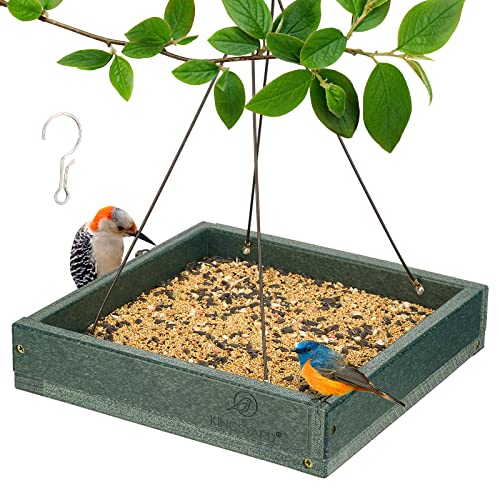 Eco-friendly Hanging Bird Feeder - Large Capacity