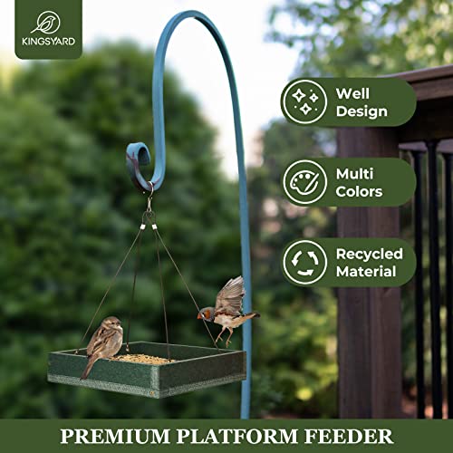 Eco-friendly Hanging Bird Feeder - Large Capacity