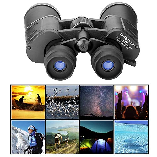 Professional Bird Watching Binoculars, 10-180x100 Wide Angle