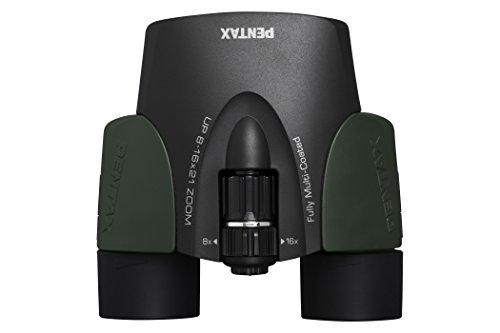 Pentax 8-16x21 Green Zoom Binoculars (Green)
