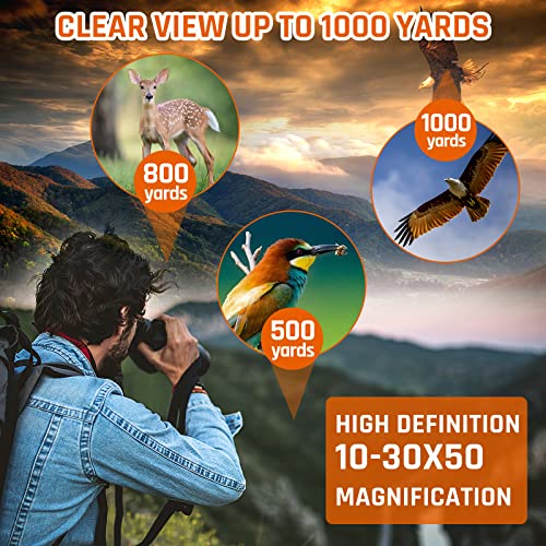 High Powered Zoom Binoculars for Bird Watchers