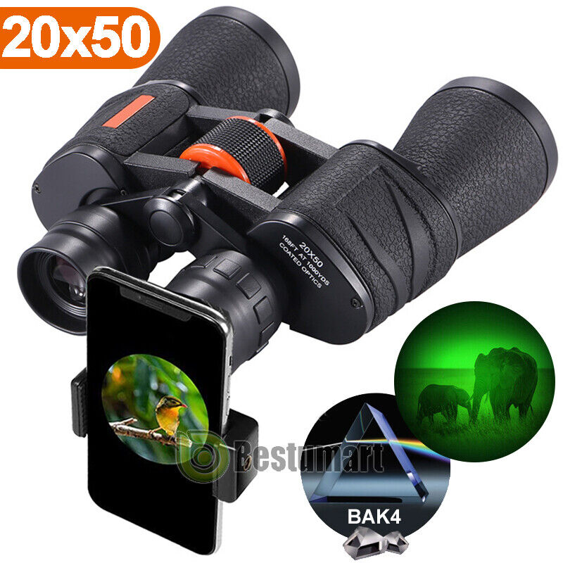 Powerful 100x180 Long Range Binoculars with Wide Eyepieces