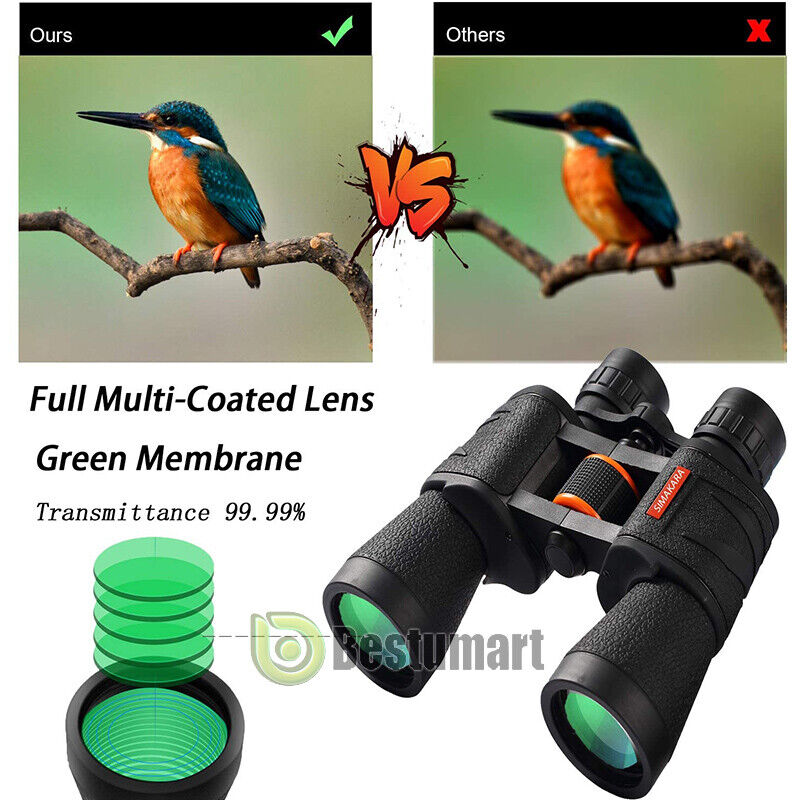 Powerful 100x180 Long Range Binoculars with Wide Eyepieces