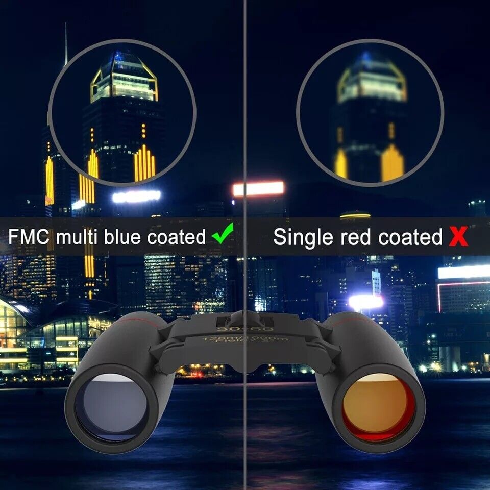 Compact Folding Binoculars for Bird Watching