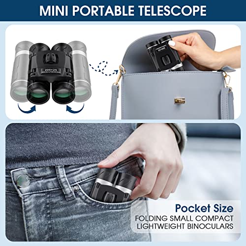 Compact Waterproof Binoculars for Bird Watching, Hunting, Concert