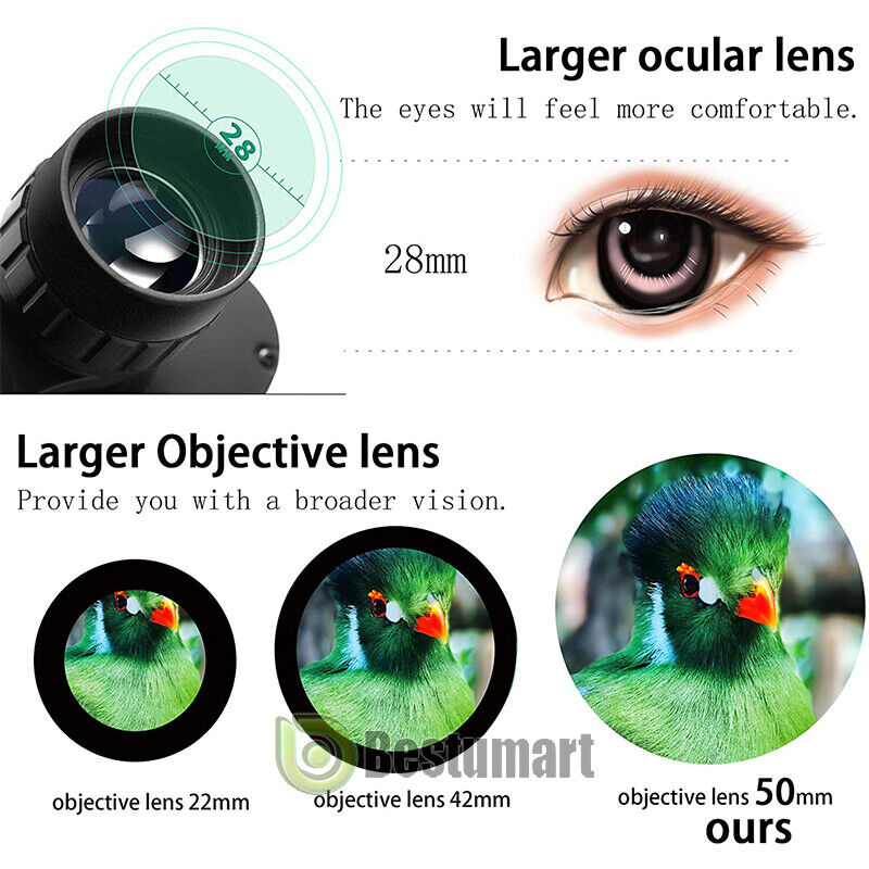 Powerful 100x180 Long Range Binoculars with Wide Eyepieces