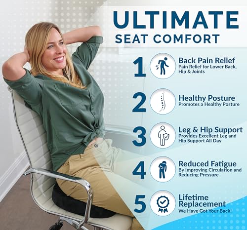 Ortho Gel Memory Foam Office Cushion