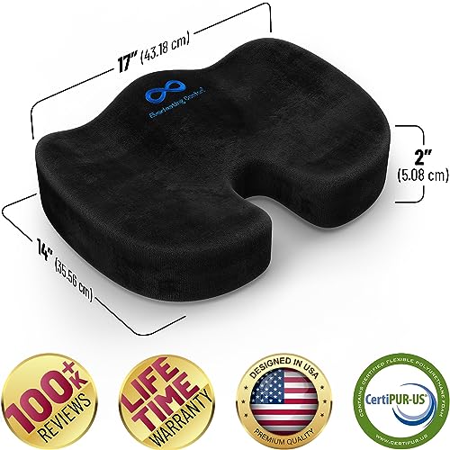 ComfortFoam™ Seat Cushion for Tailbone and Sciatica Pain