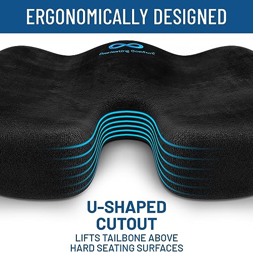 ComfortFoam™ Seat Cushion for Tailbone and Sciatica Pain