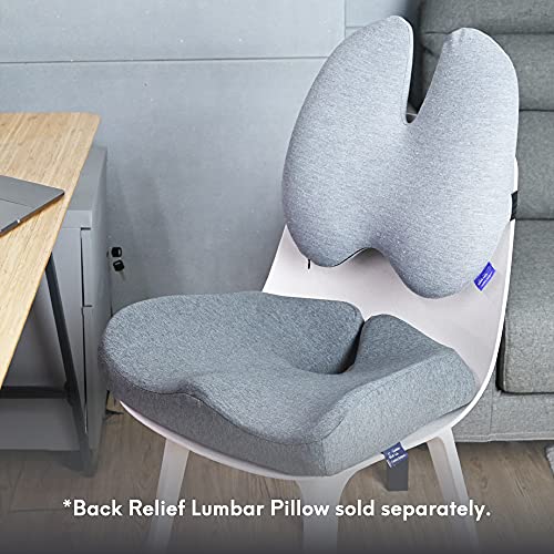Ergonomic Pressure Relief Seat Cushion for Long Sitting