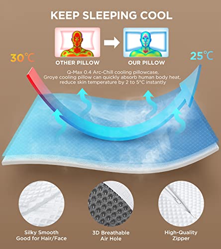 Adjustable Cooling Memory Foam Neck Pillow