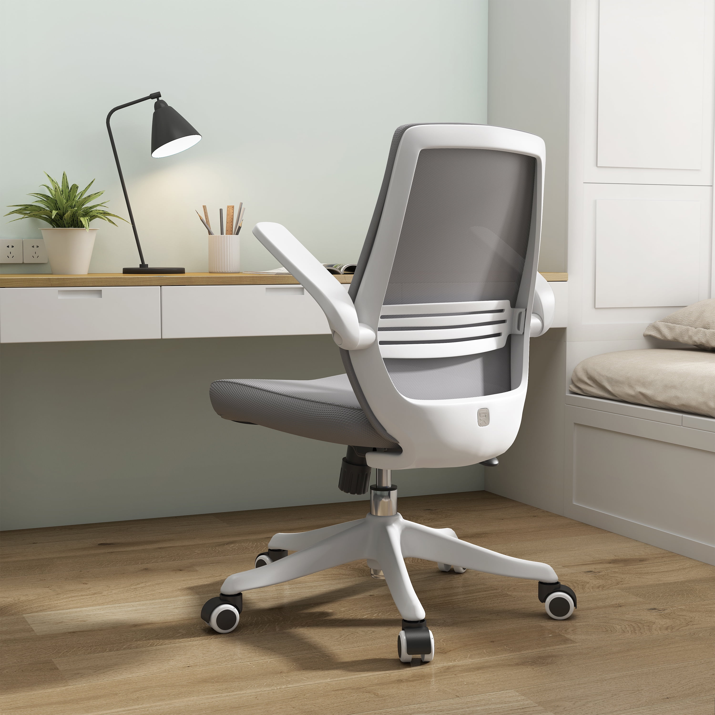 SIHOO Mid-Back Ergonomic Office Chair - Gray