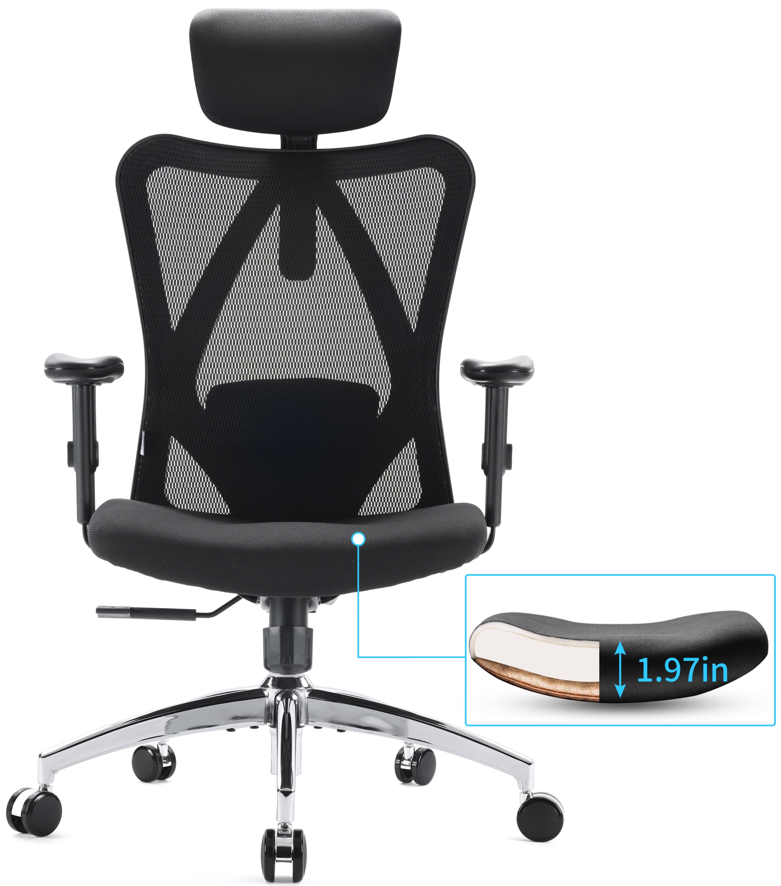 SIHOO High-Back Ergonomic Office Chair with Lumbar Support