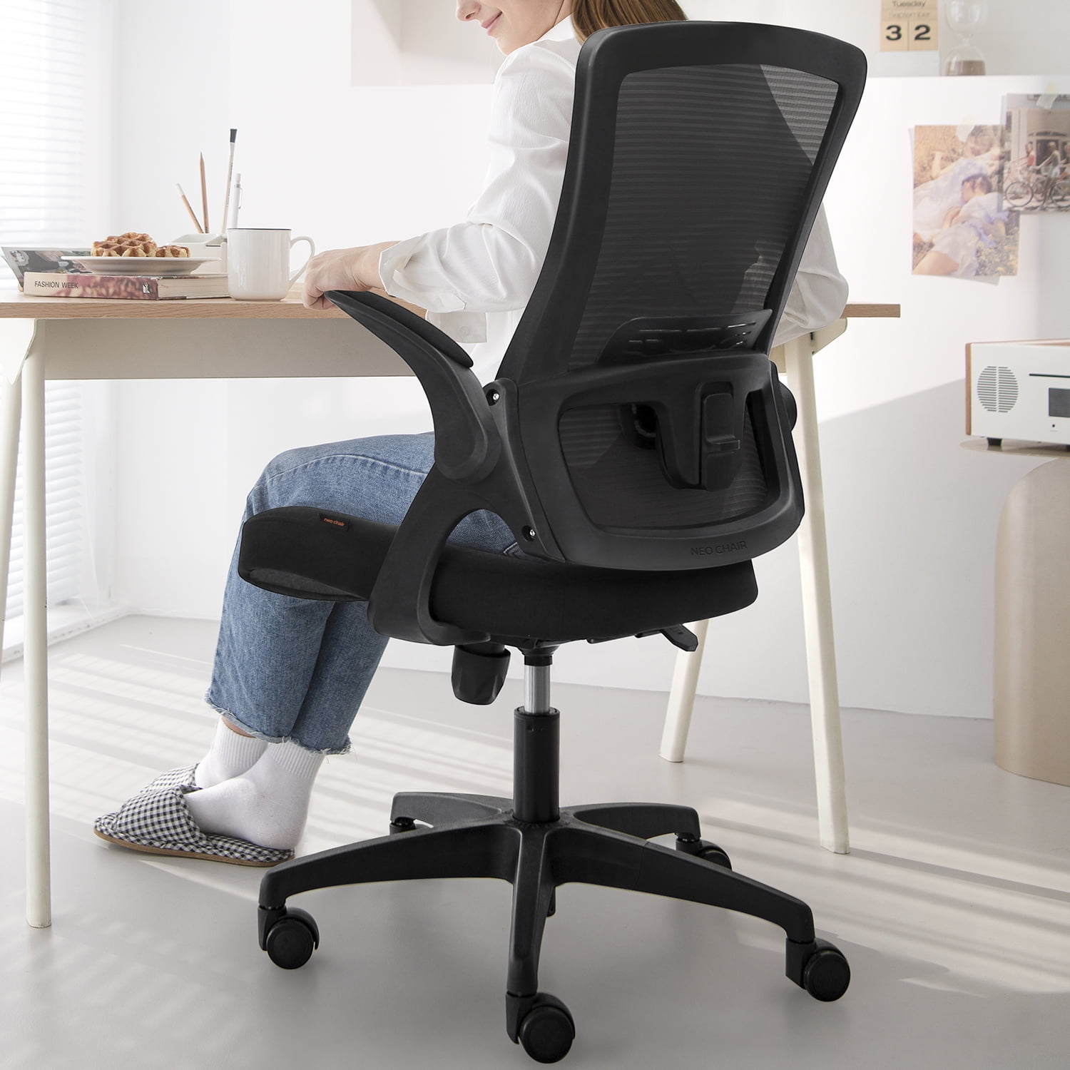 High Back Ergonomic Office Chair with Lumbar Support