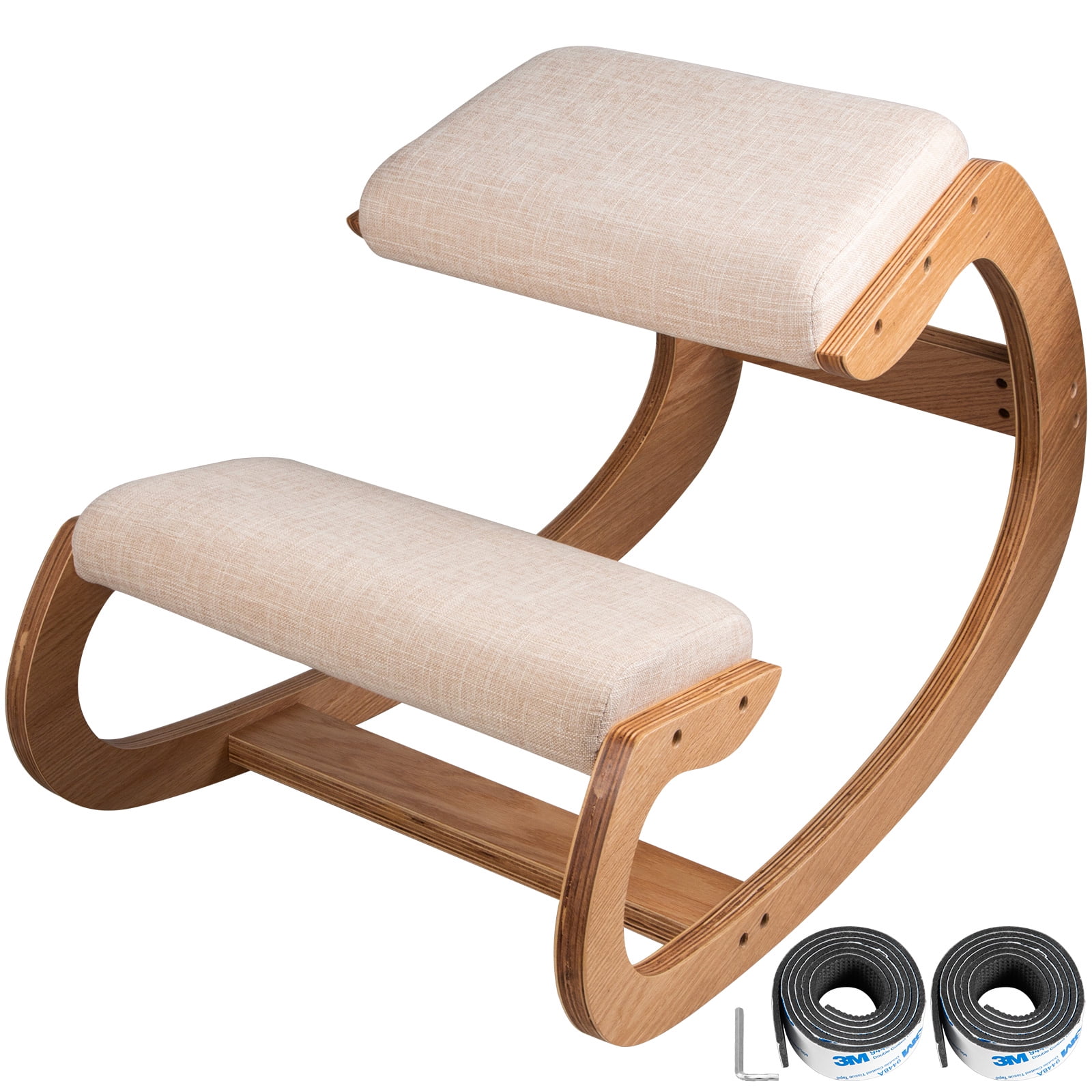 Heavy-duty Ergonomic Kneeling Chair for Better Posture