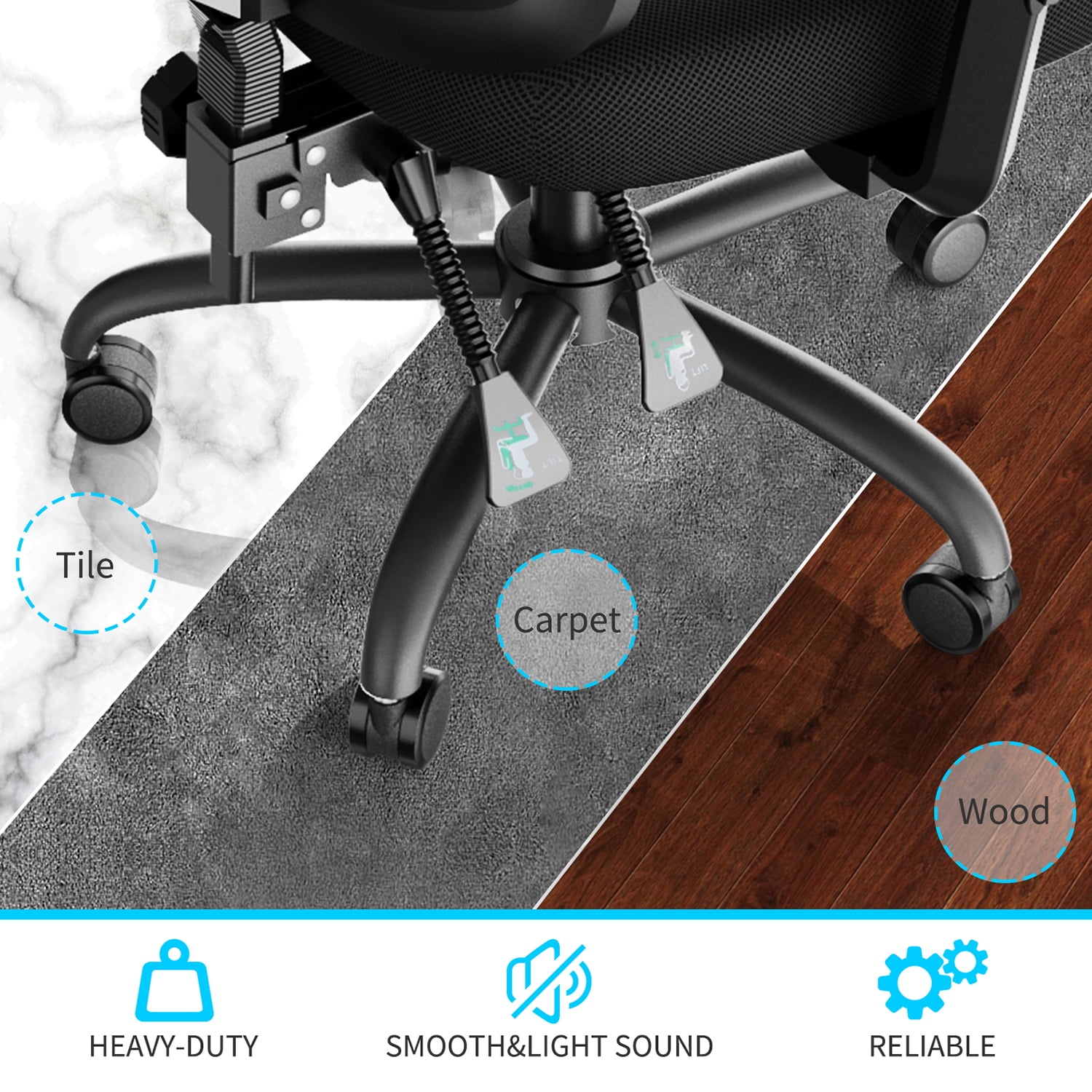 Ergonomic Mesh Office Chair with Lumbar Support