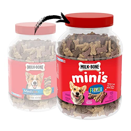 Milk-Bone Mini Crunchy Poodle Dog Biscuits, 36 Ounce