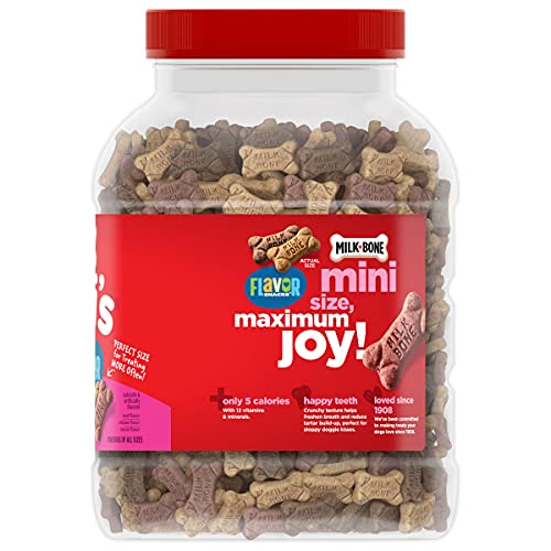 Milk-Bone Mini Crunchy Poodle Dog Biscuits, 36 Ounce