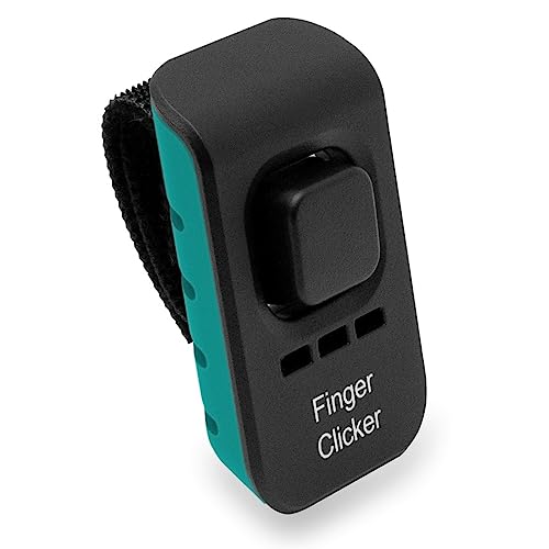 Poodle Dog Training Clicker - Teal
