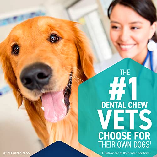 ORAVET Dental Chews for Poodles, 30-Count Yellow Pouch