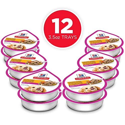 Poodle Puppy Wet Dog Food, Small Stew 12-Pack