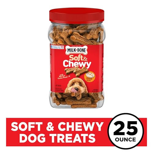Soft and Chewy Chicken Poodle Dog Treats, 25 oz