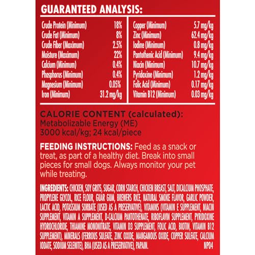 Soft and Chewy Chicken Poodle Dog Treats, 25 oz