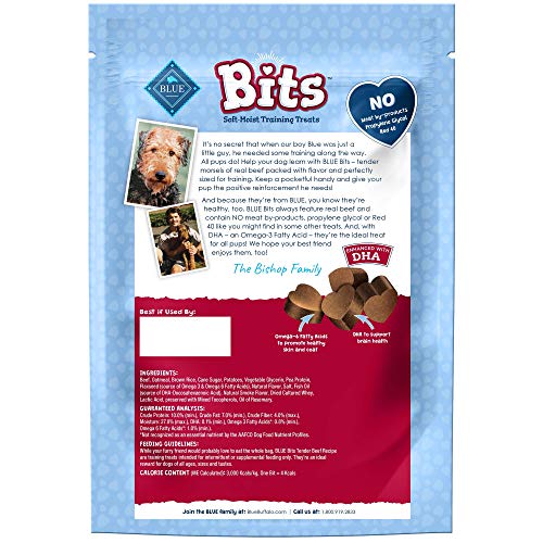 Blue Buffalo Poodle Dog Treats, Beef Recipe 19oz