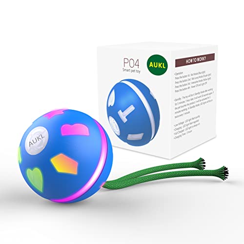 Motion-Activated Poodle Dog Wicked Ball Interactive Toy