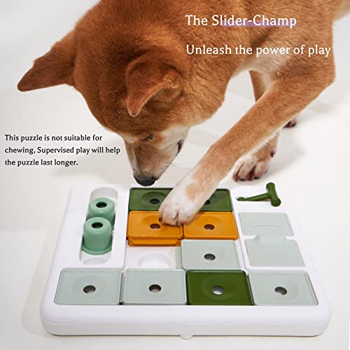 Interactive Poodle Puzzle Toy for Smart Dogs