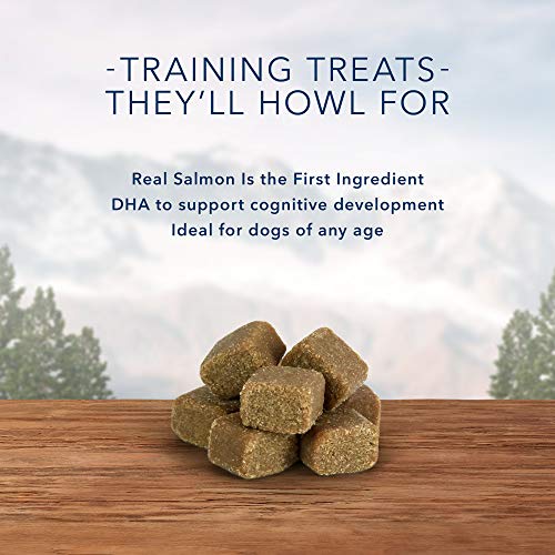 Poodle Dog Training Treats: Blue Buffalo Wilderness Salmon Bits