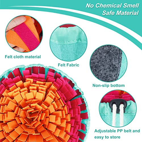 Adjustable Poodle Snuffle Mat: Encourages Natural Foraging Skills