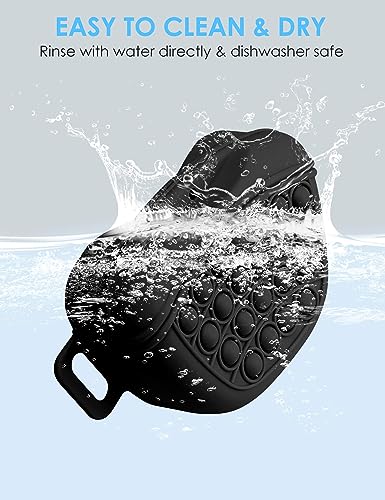 Gobeigo Poodle Dog Treat Pouch with Clicker