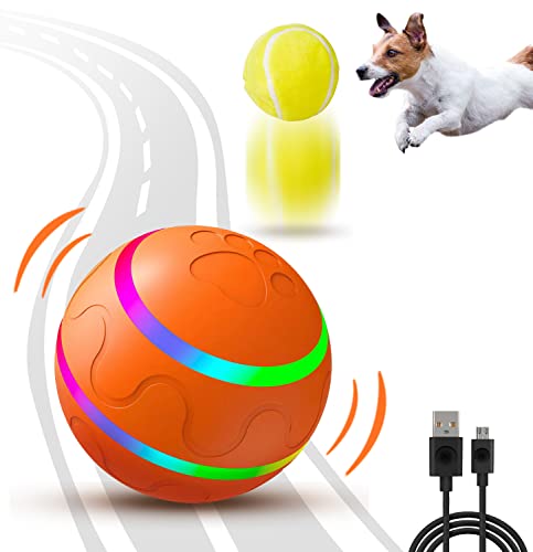 Interactive Poodle Dog Ball Toy, Motion Activated, Rechargeable