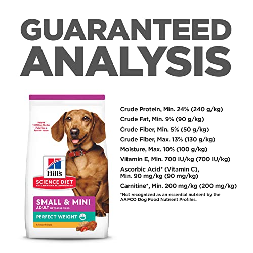 Poodle Dog Food: Hill's Science Diet Perfect Weight