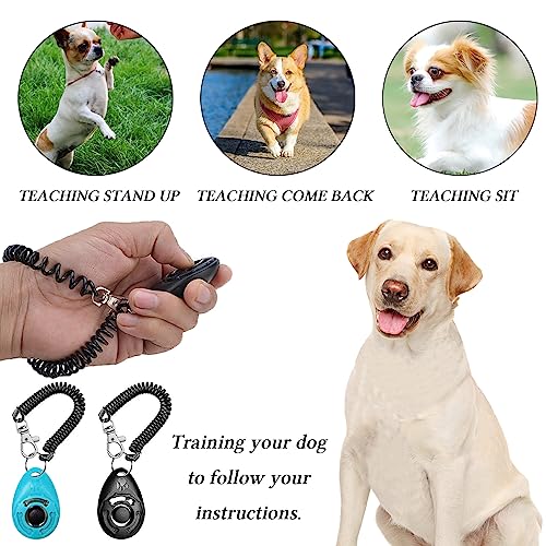 Poodle Dog Clicker Training Kit with Treat Pouch