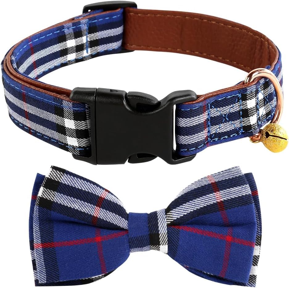 Yizepet Dog Collar: Stylish Adjustable Bow Tie for Poodles