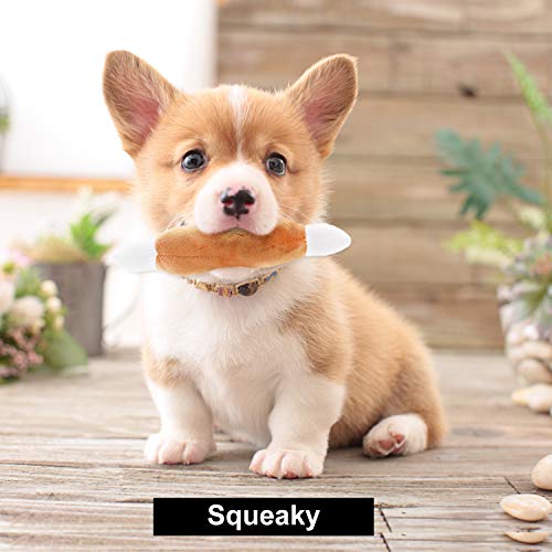 Poodle Dog Squeaky Toys: Cute Plush Chewers