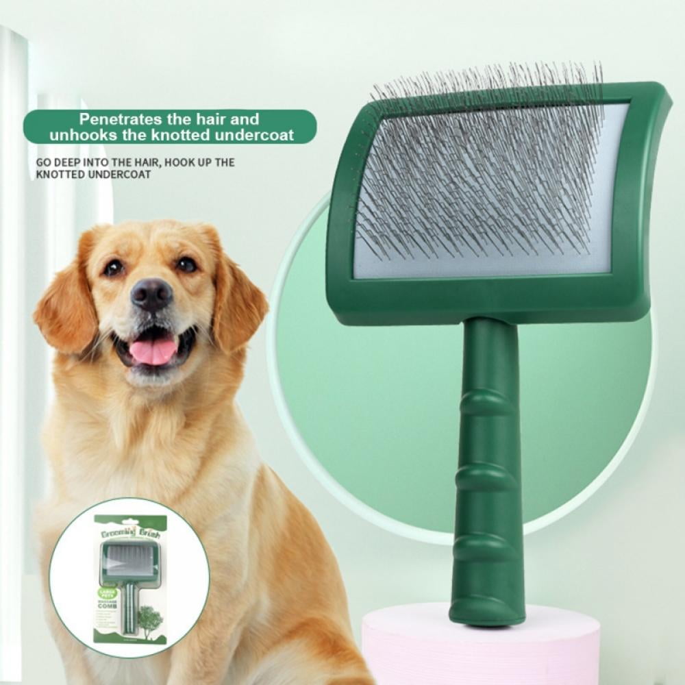 Poodle Dog Grooming Brush - Large 1" Wire Slicker