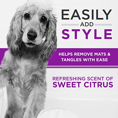 16oz TropiClean Poodle Dog Shampoo: Ideal for Curly & Wavy Fur