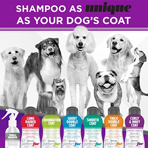 16oz TropiClean Poodle Dog Shampoo: Ideal for Curly & Wavy Fur