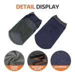 Waterproof Winter Dog Jacket for Standard Poodle (Navy)