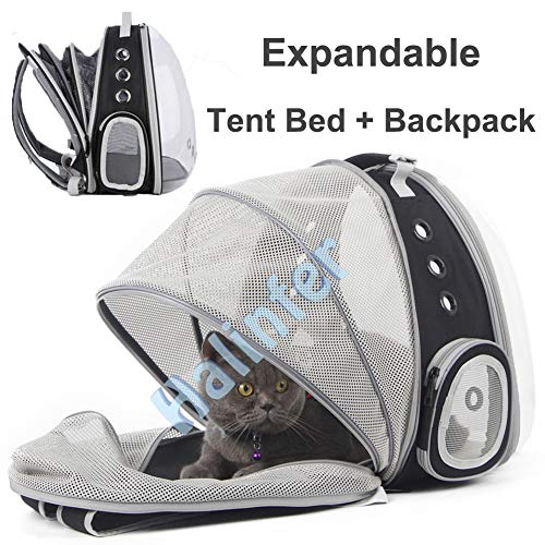 Space Capsule Cat Backpack Carrier, Expandable and Lightweight