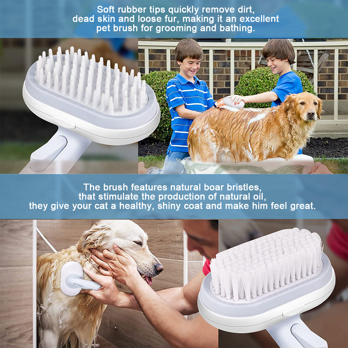 5 in 1 Cat Grooming Tool Set