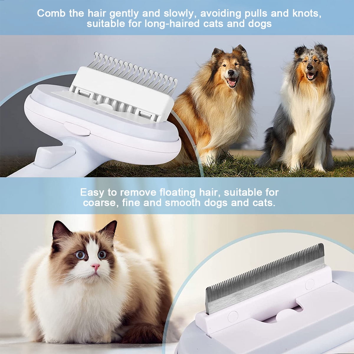 5 in 1 Cat Grooming Tool Set