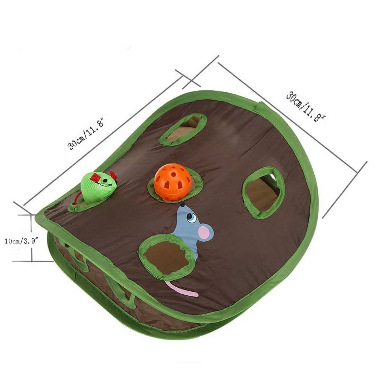 Nine-Hole Interactive Bengal Cat Puzzle Toy