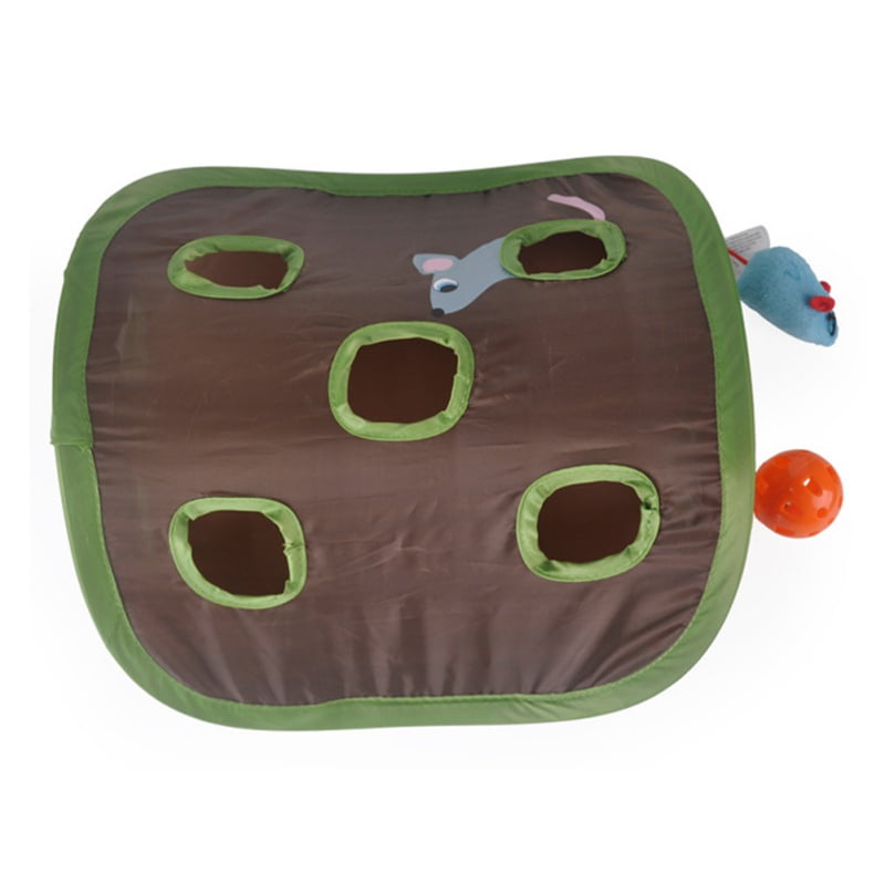 Nine-Hole Interactive Bengal Cat Puzzle Toy