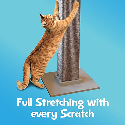 Ultimate Scratching Post- Gray, Large (32-Inch)